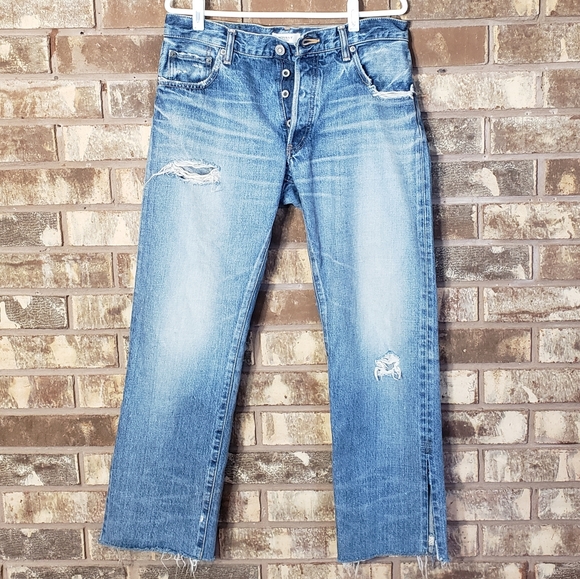 Moussy Vintage | Jeans | Moussy Vintage Howa Odessa Distressed Crops |  Poshmark